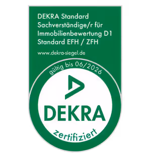 DEKRA-Siegel: zertifizierte Sachverständige für Immobilienbewertung
